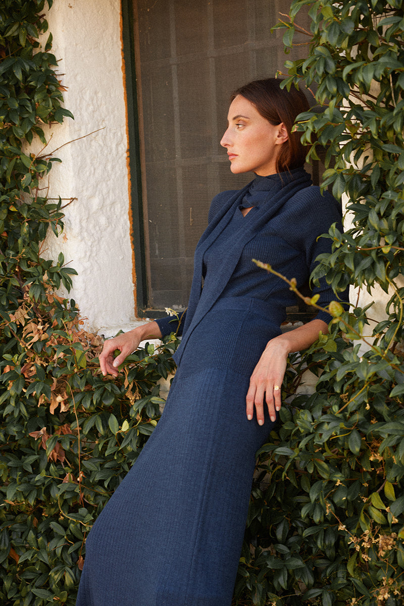 Falda-de-punto-azul-marino 5