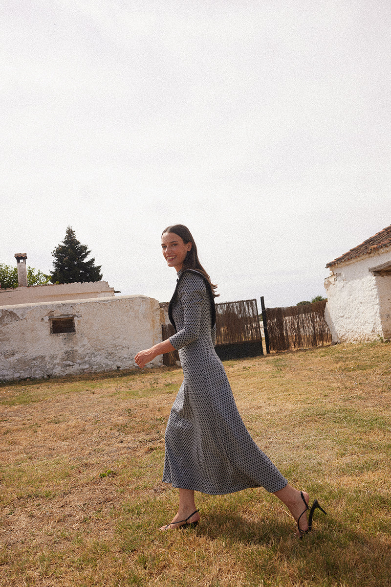 Geometric Pita Dress