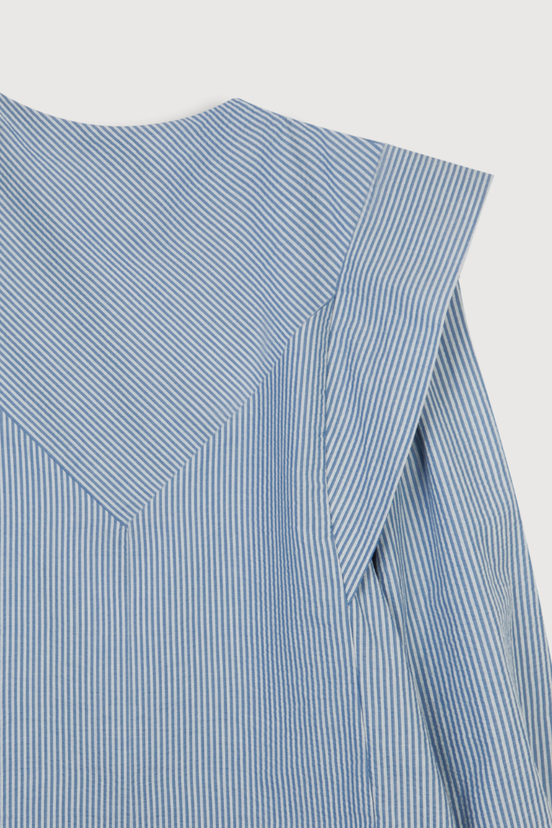 Light blue bandana shirt