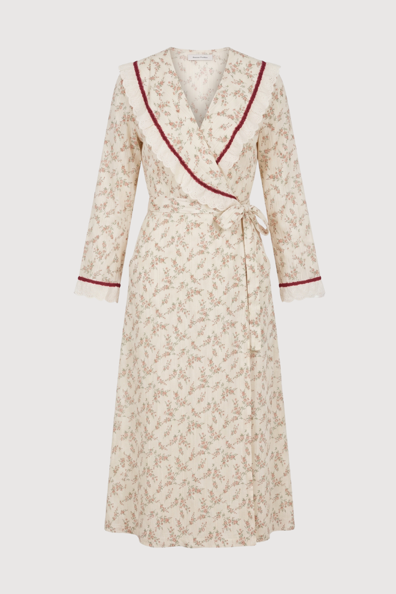 Printed Plumeti Robe