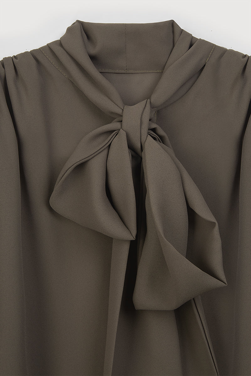 Serafina taupe blouse