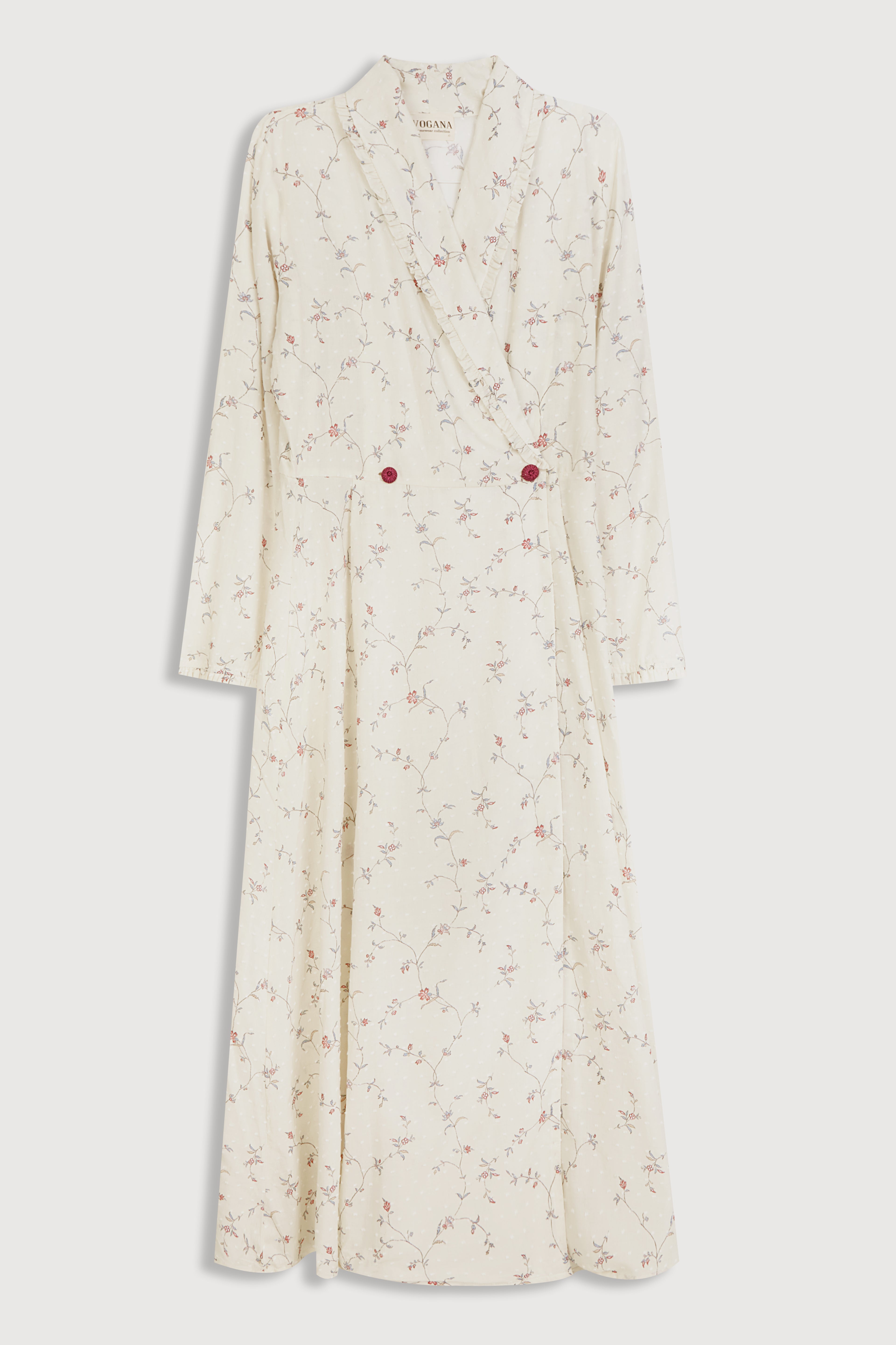 Plumeti floral robe
