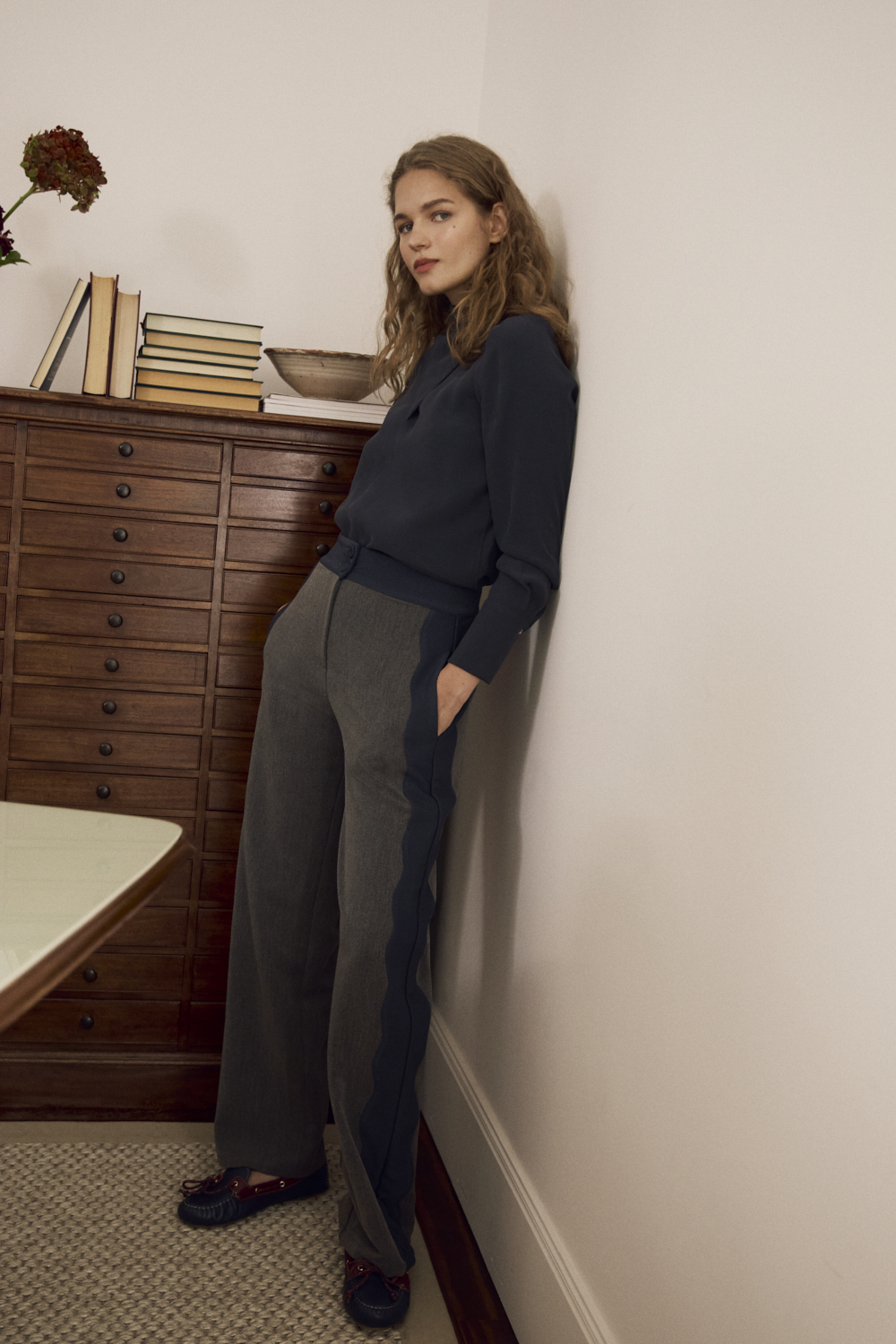 Pantalón Ondas Marino