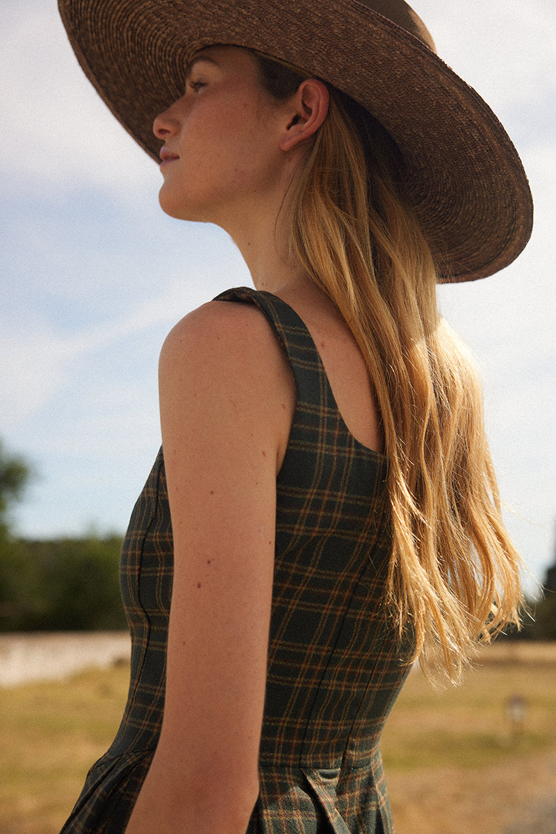Martha plaid dress