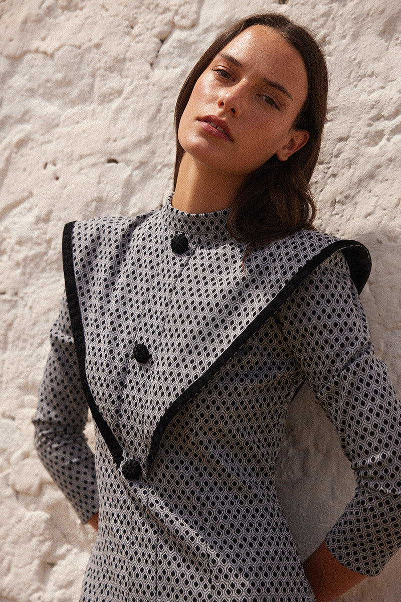 Geometric Pita Dress