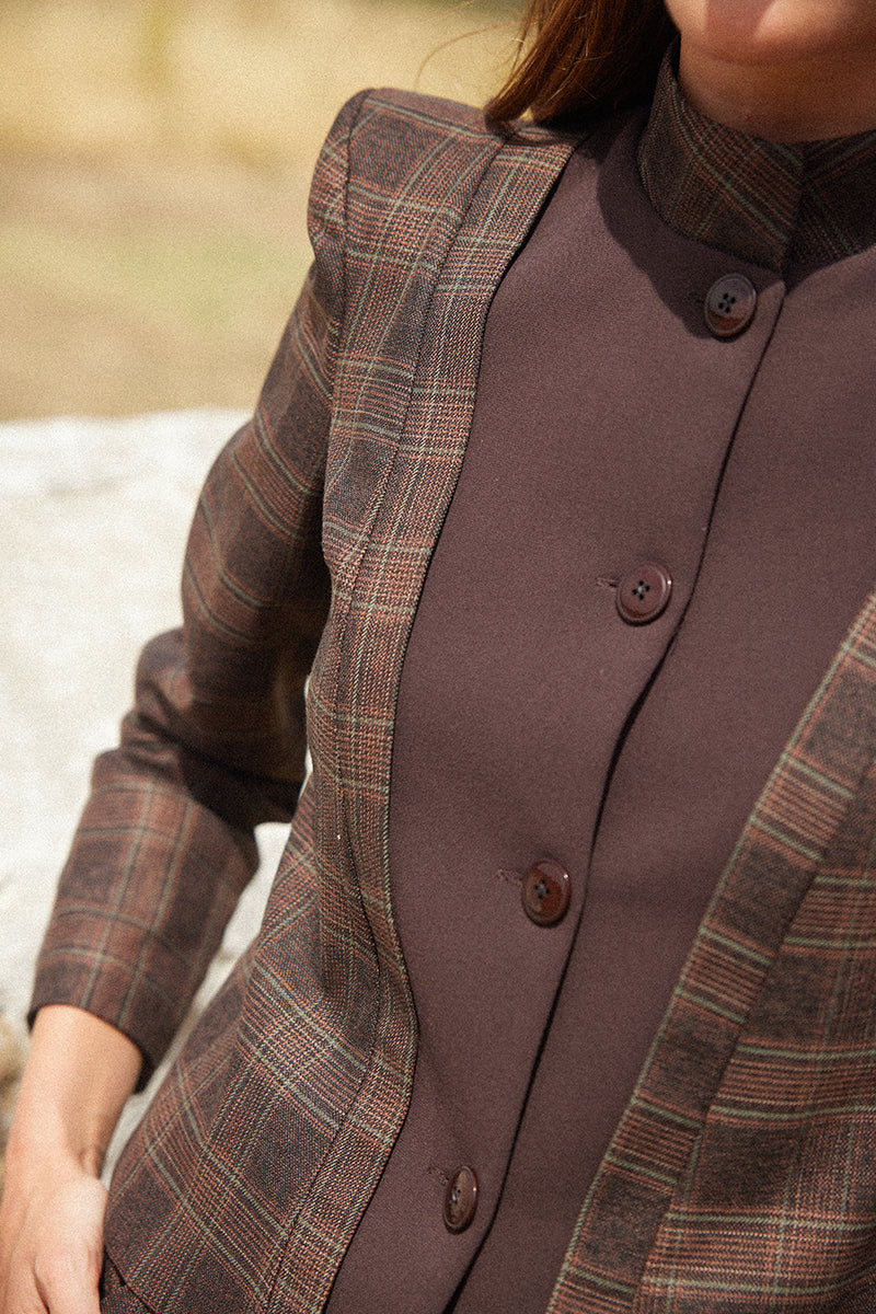 Vega Jacket (Aubergine)