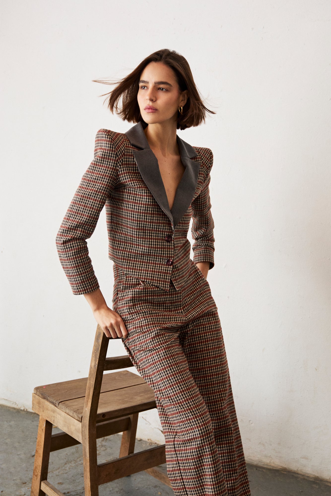 Chaqueta Lauren Cuadros