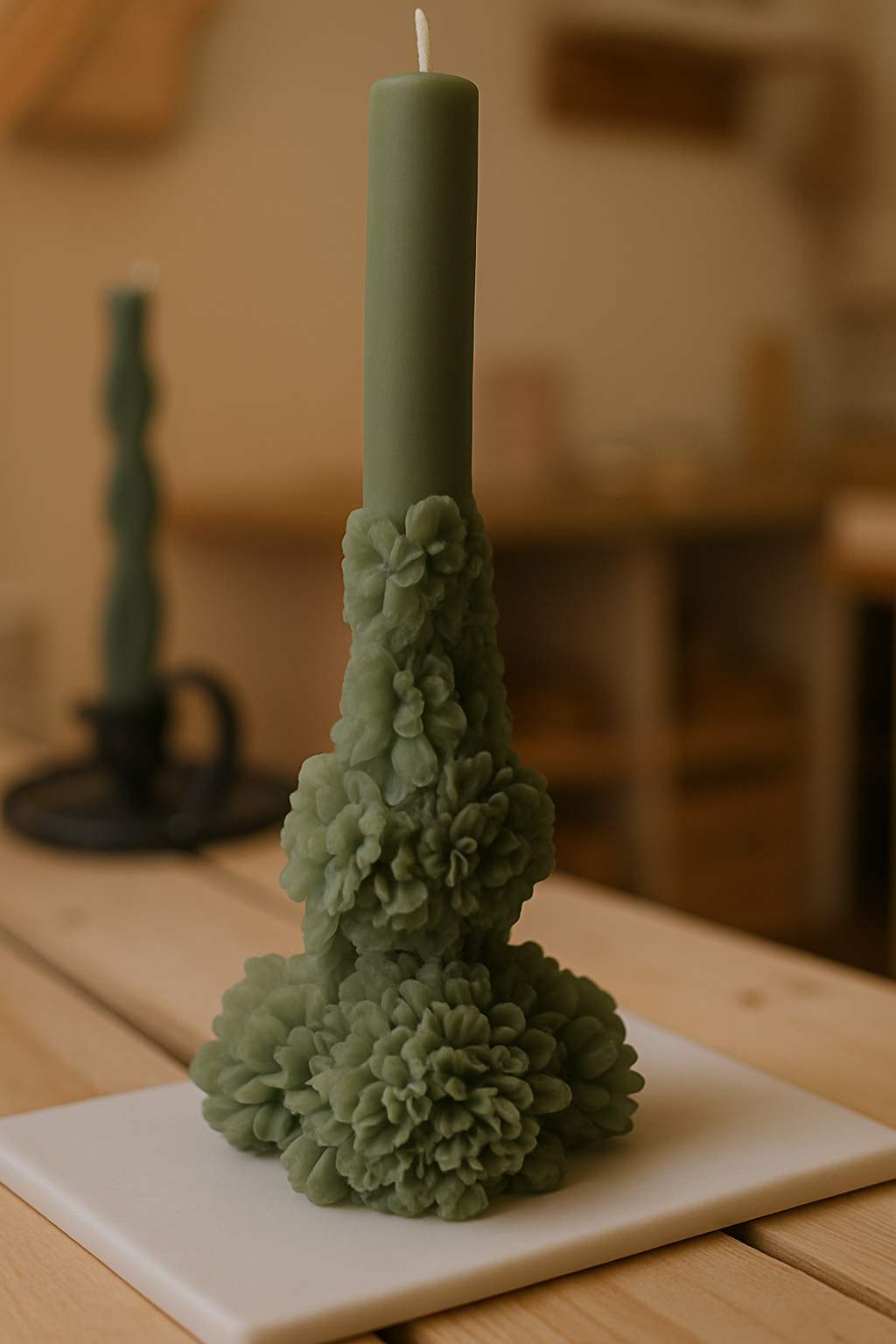 Wax Candle - Christmas