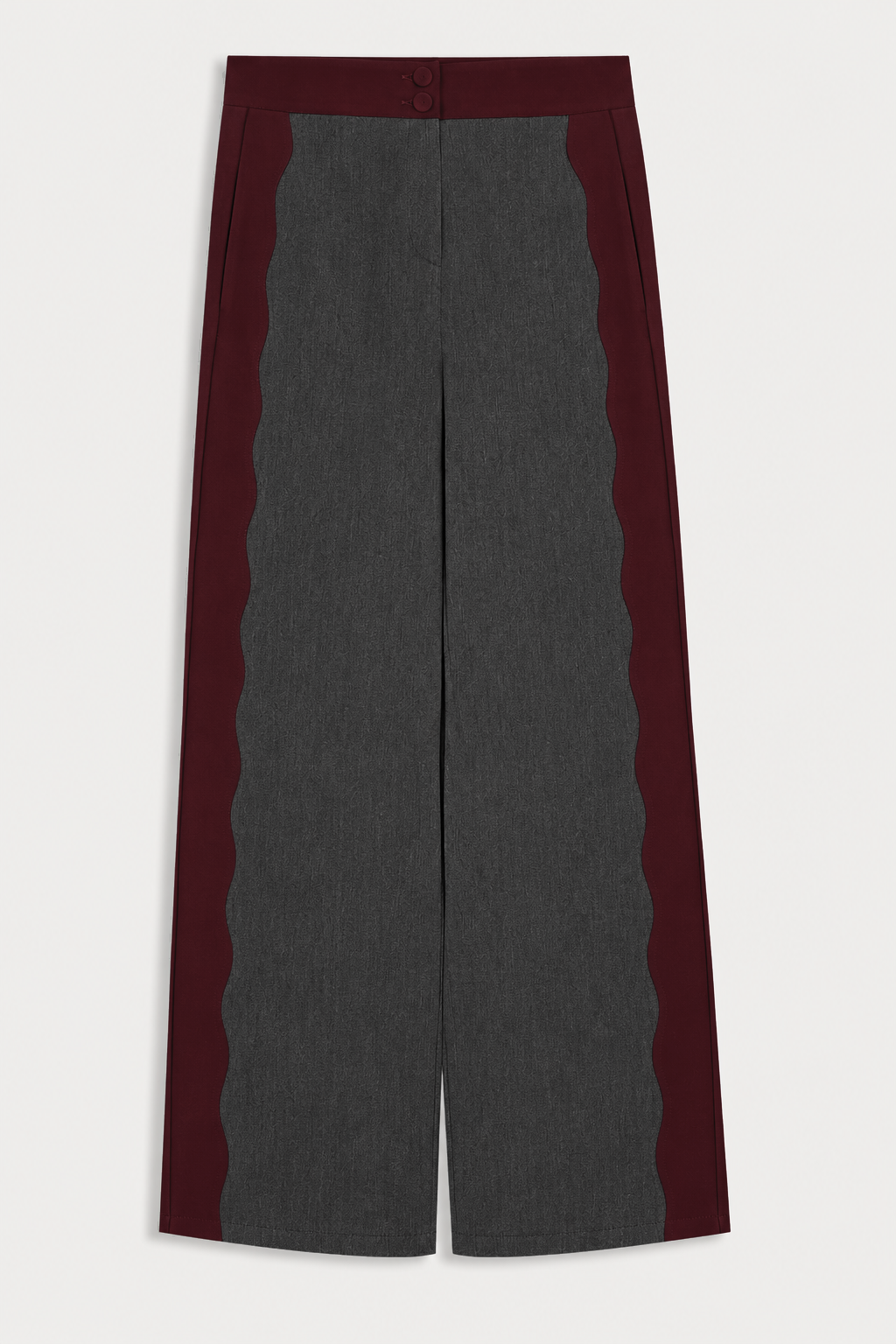 Pantalón Ondas Burdeos