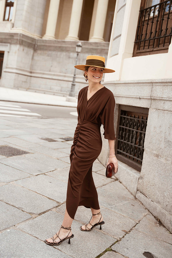 Diana Brown Dress