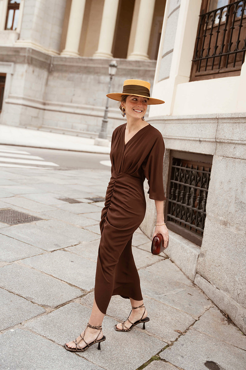 Diana Brown Dress