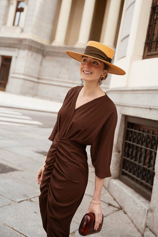 Diana Brown Dress