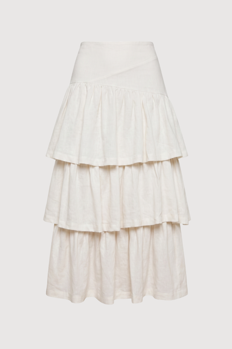 Lucia White Skirt