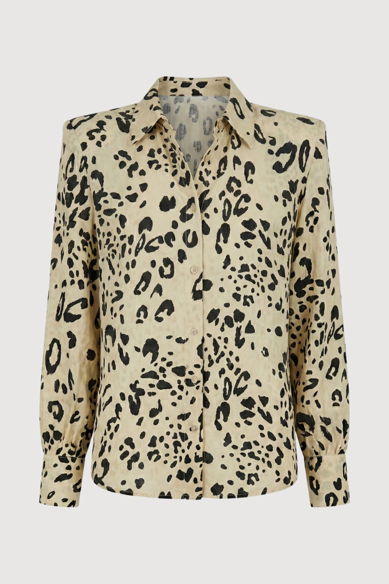 Camisa estampado animal print