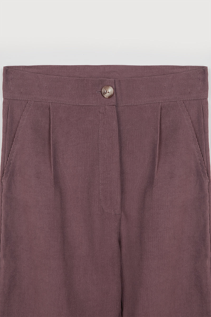 Betto Corduroy Lavender Trousers