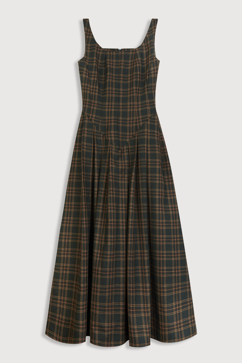 Martha plaid dress