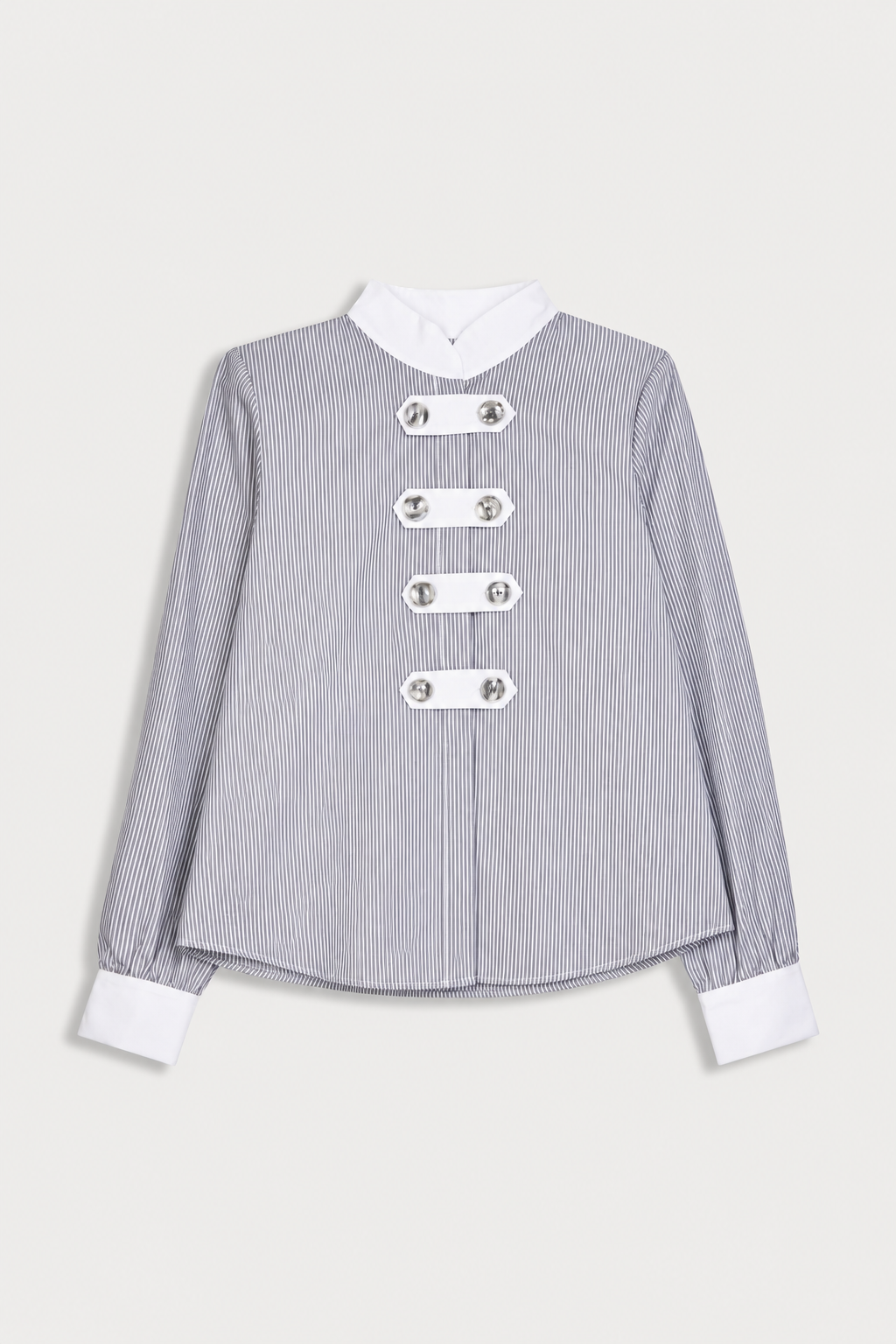 Camisa Diana Gris Botones