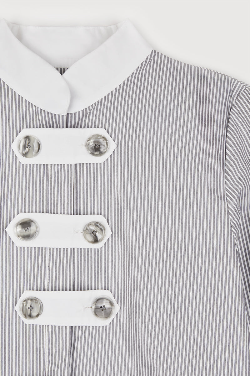 Camisa Diana Gris Botones