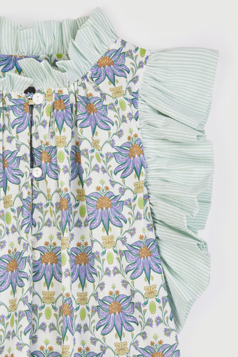Lorenza green dress