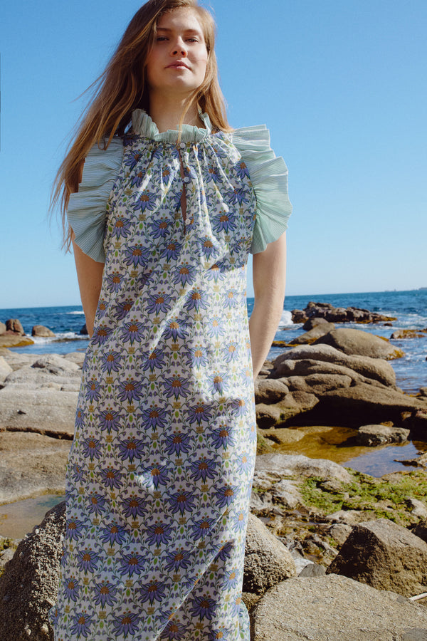 Lorenza green dress