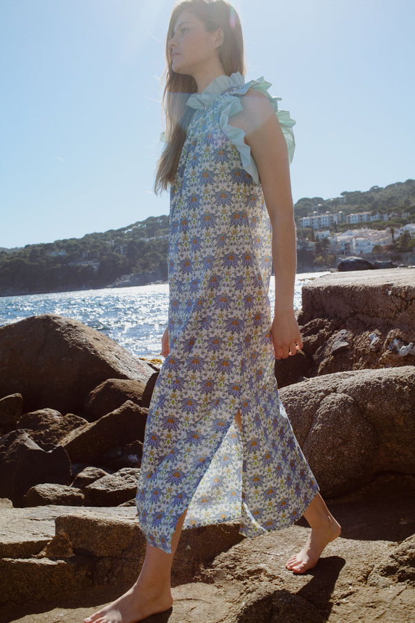 Lorenza green dress