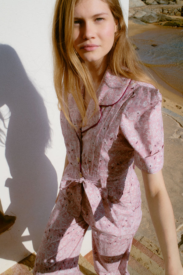 Pink Teva jumpsuit