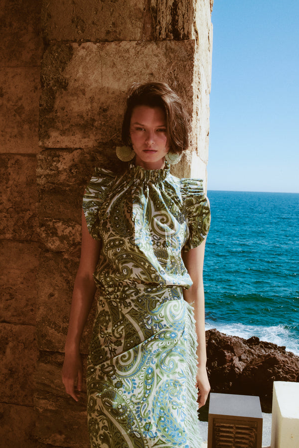 Falda Pareo Zoe verde