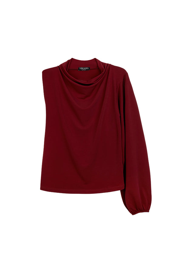 Blusa Mariona Bordeaux