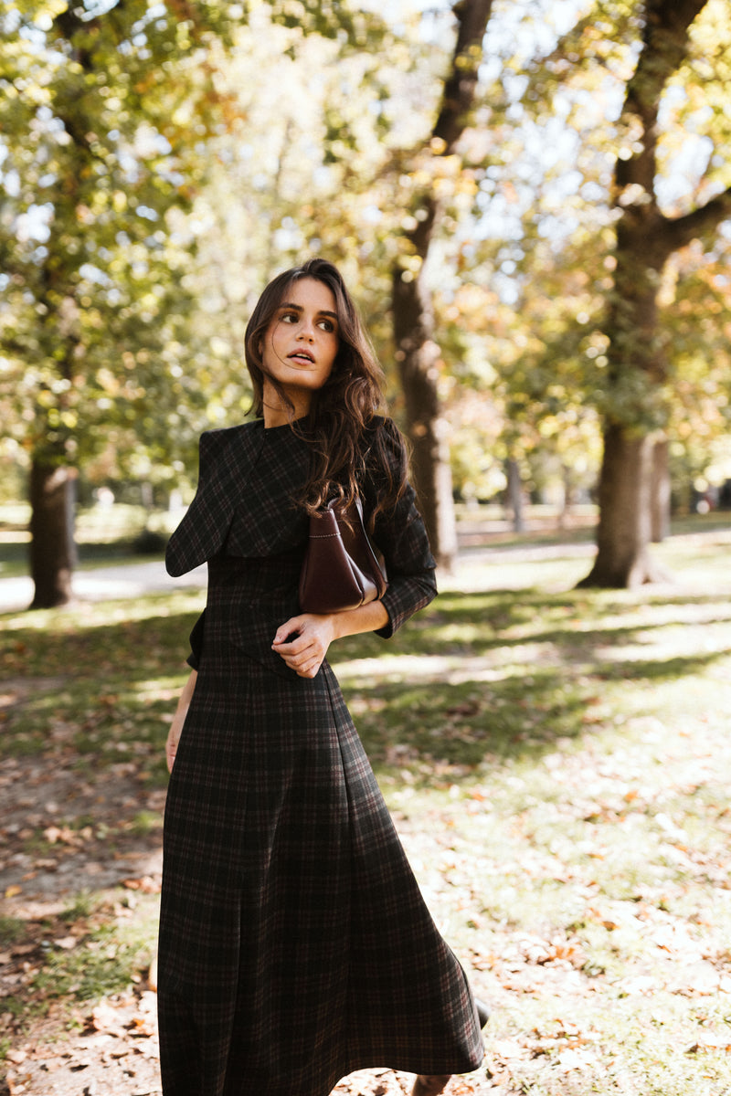 Babisa Plaid Dress