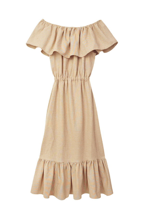 Vestido Leire Beige