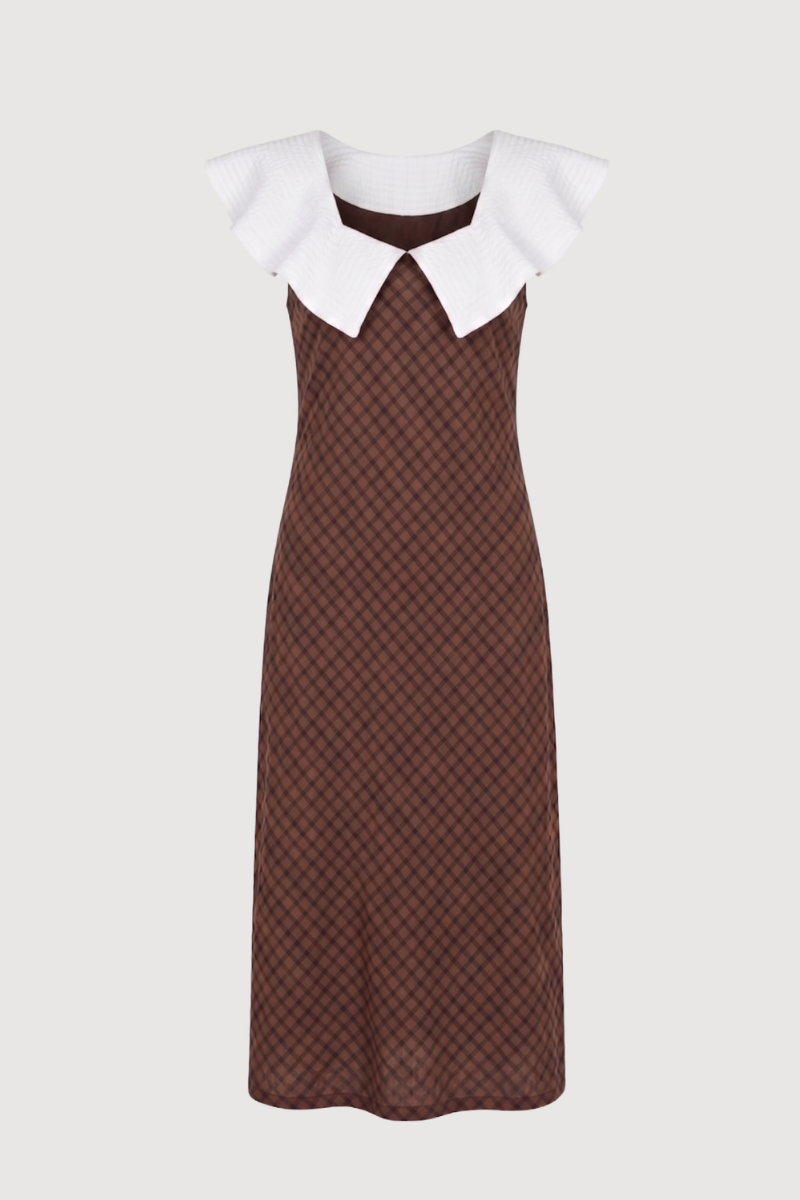 Vestido Beatriz Marrón