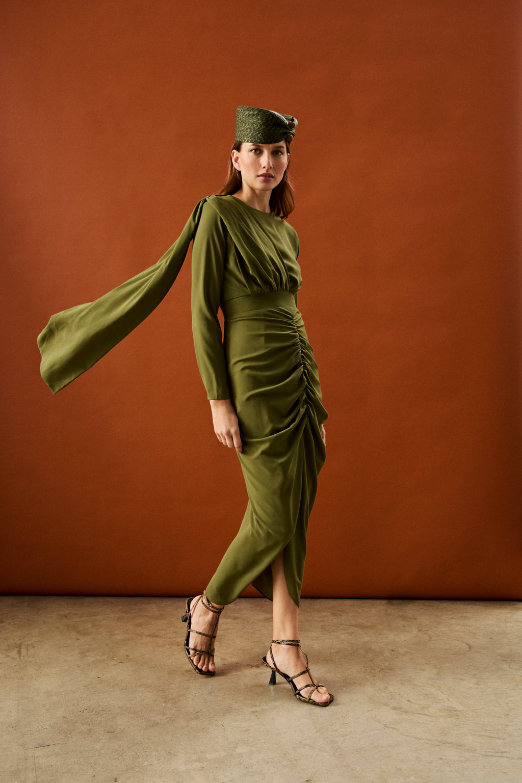 amaya green dress Amaya Green Party Dress