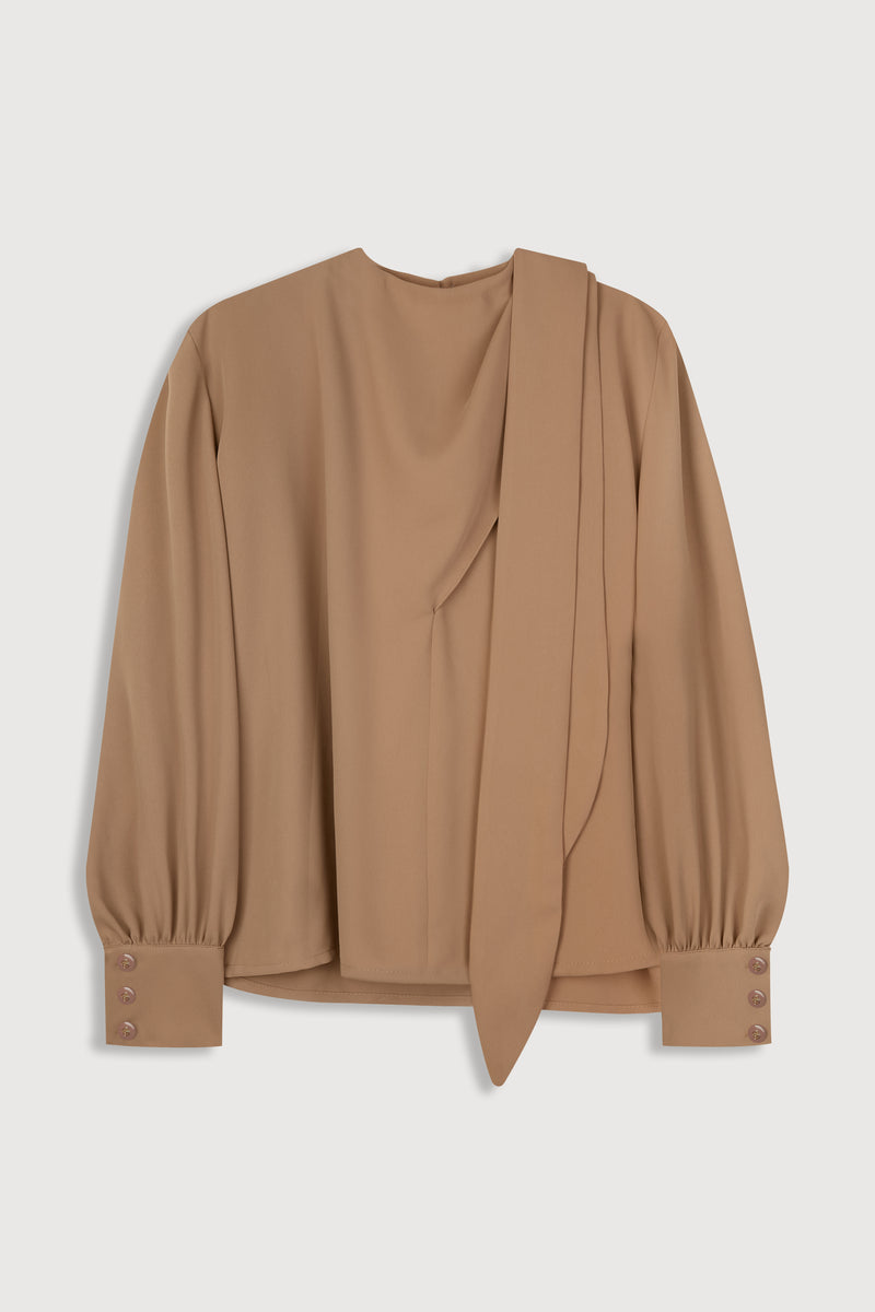 Moni Beige Blouse