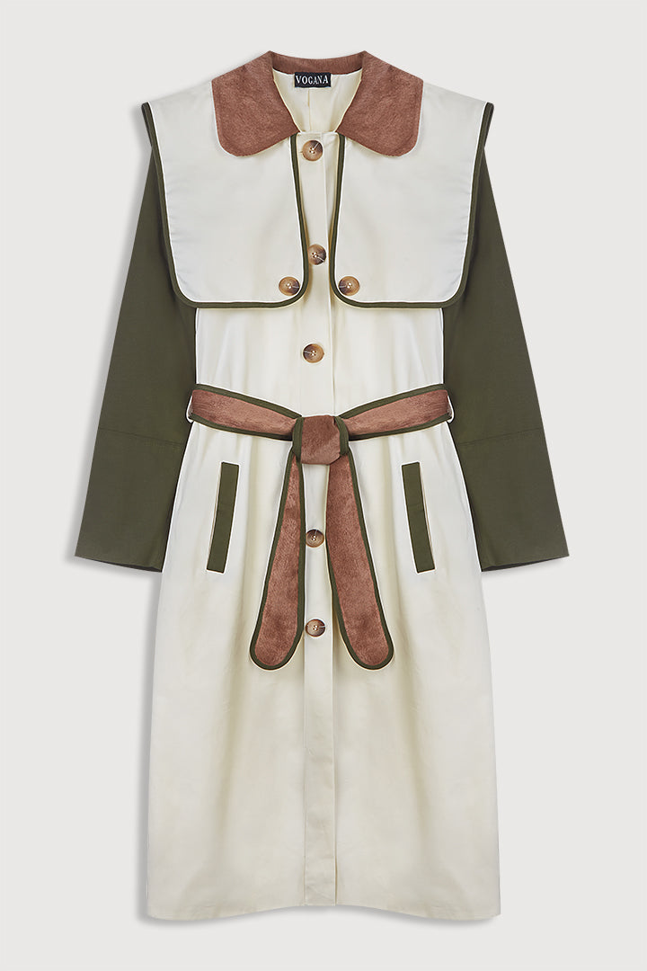Gabardina Cuello pana