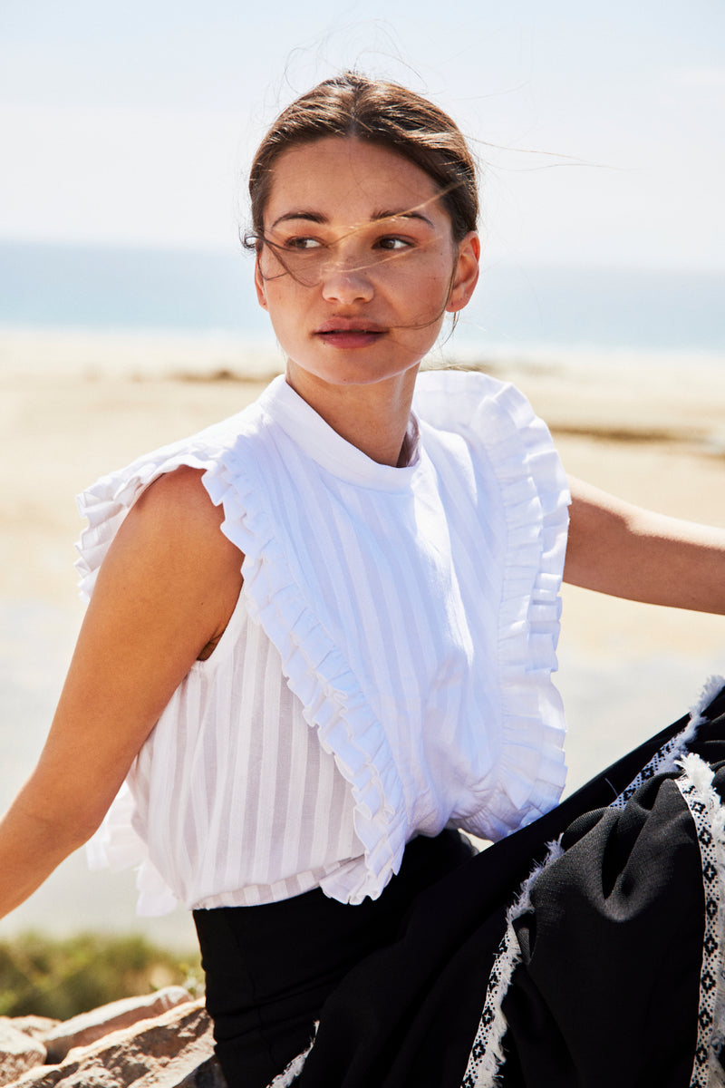 Blusa Pia Blanca