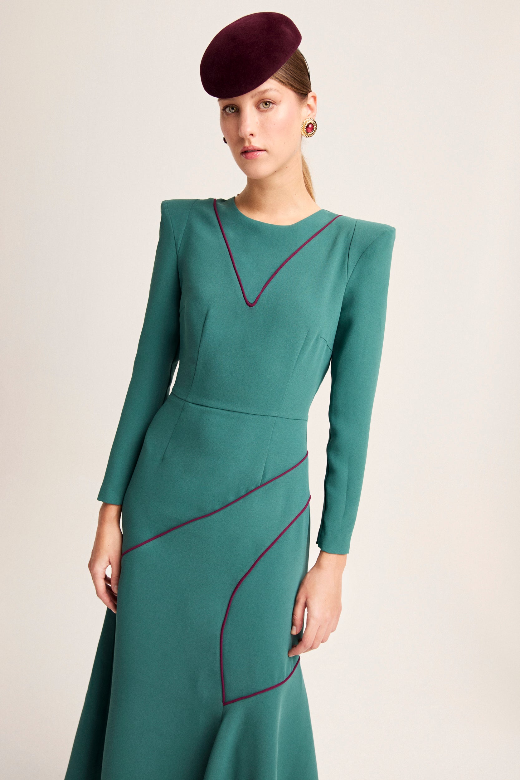 Maica green dress