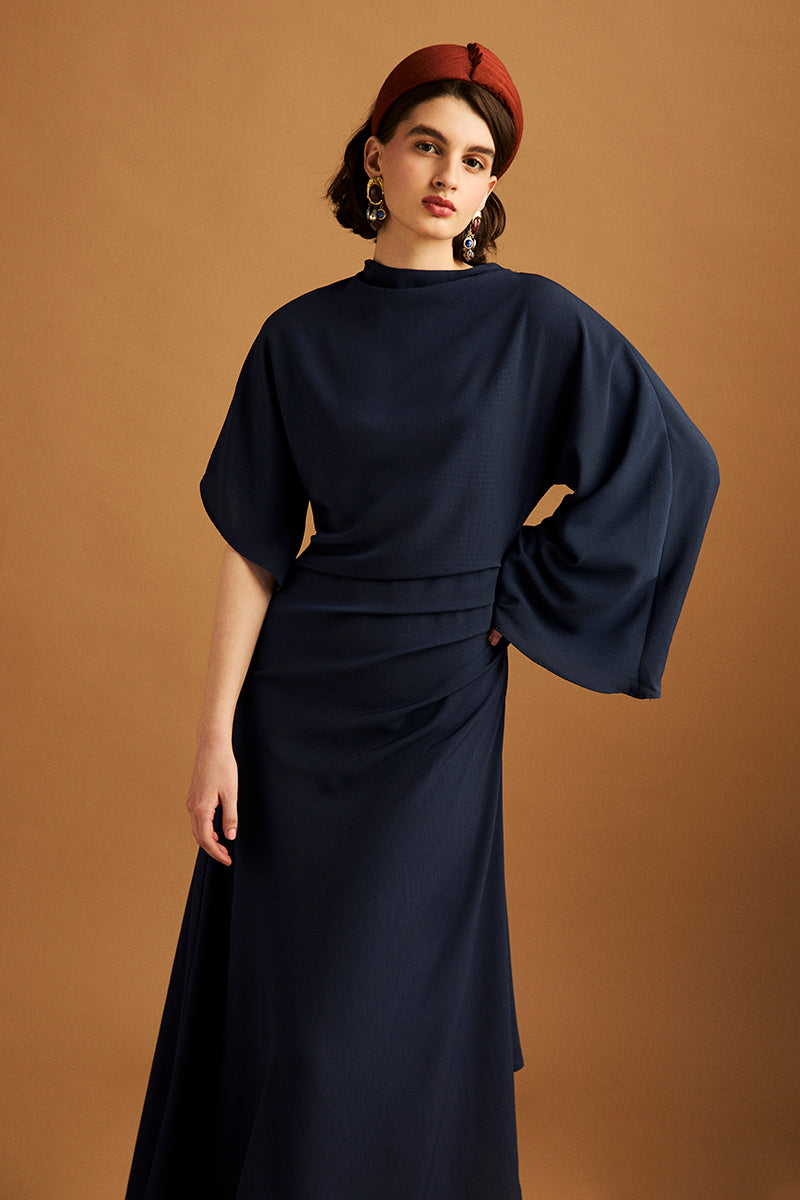 Fabrizia Navy Dress
